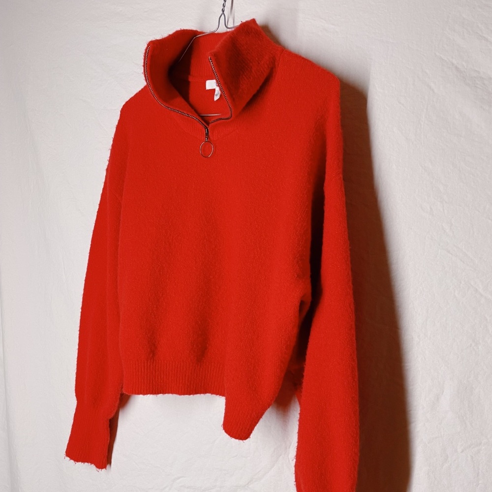 BP Red Quarter-Zip - Picture 4 of 9